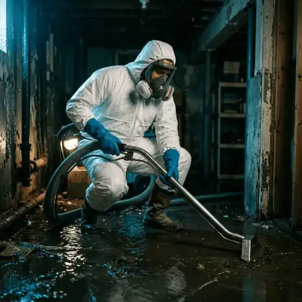 Sewage Backup Cleanup